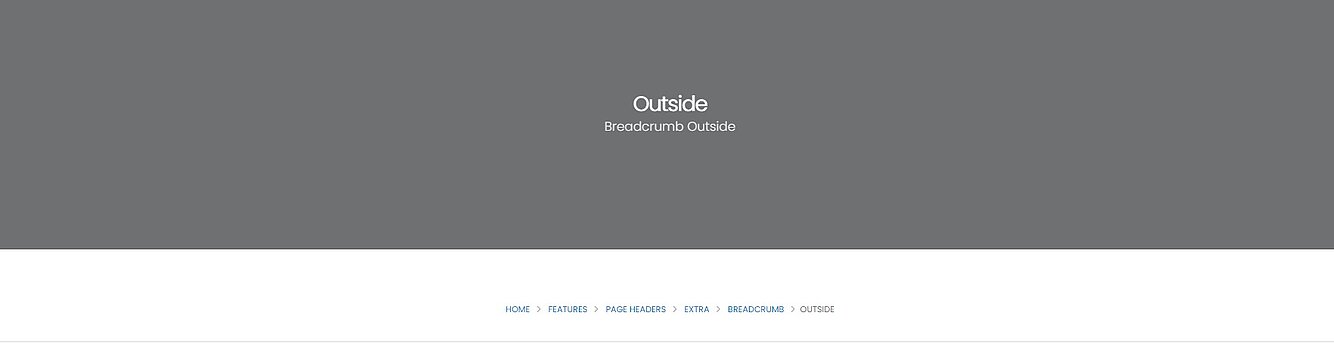 Breadcrumb Outsider