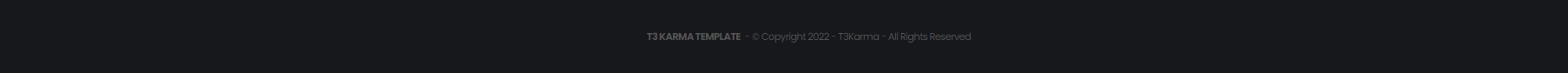 Classic Copyright Dark